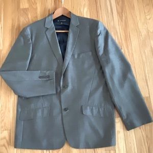 Men’s INC International Concepts Sz. XL Gray/Black herringbone 2 Button Blazer